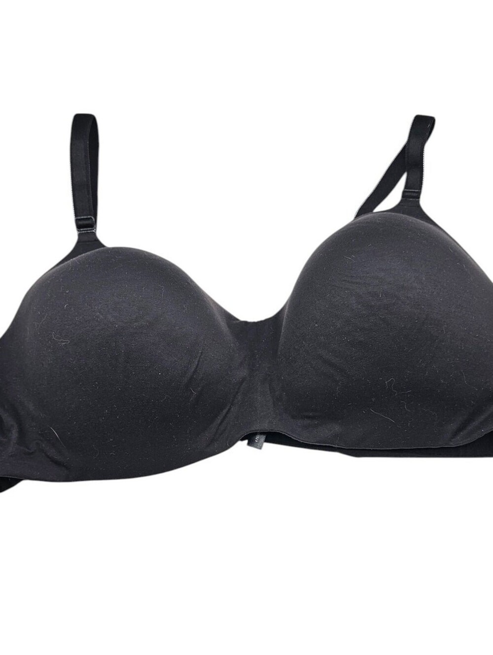Vintage Torrid Curve Womens Sz 44C Lightly Lined T Shirt Bra Solid Black